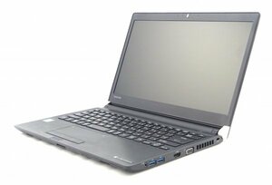 【ジャンク品/部品取り用 】ノートPC TOSHIBA dynabook R73/F Core i5-6200U メモリなし/HDDなし キーボード不良 ＠J085