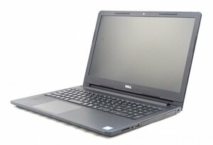 【ジャンク品/部品取り用 】ノートPC DELL Vostro 15-3568 Core i3-7100U メモリなし/HDDなし カメラ不良 ＠J163