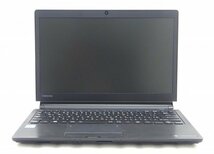 【ジャンク品/部品取り用 】ノートPC TOSHIBA dynabook R73/F Core i5-6200U メモリなし/HDDなし キーボード不良 ＠J085_画像3