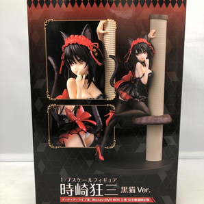 【中古】KADOKAWA 時崎狂三 黒猫ver. 1/7スケールフィギュア BD・DVD BOX上巻購入特典 開封品 デート・ア・ライブの画像3