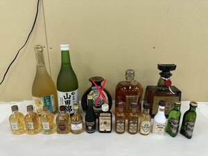 未開封・お酒まとめ　サントリーウィスキー 清酒 古酒　白鶴/NIKKA/CARDHU/ROBERT BROWN/Ballantine/CHIVAS REGAL/GLEN GRANT/GLENFIDDICH