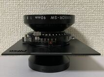 1円〜 超美品 【Nikon/ニコン】NIKKOR-SW 90mm 1:8_画像4