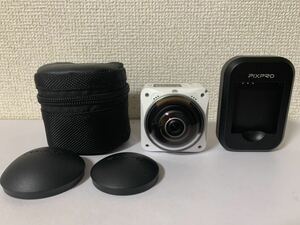 1円〜 動作美品 Kodak ビデオカメラ PIXPRO 4KVR360 アクションカメラ