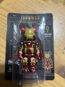 Happyくじ　IRON MAN アイアンマン BE@RBRICK　ベアブリック賞　9 Mark43 