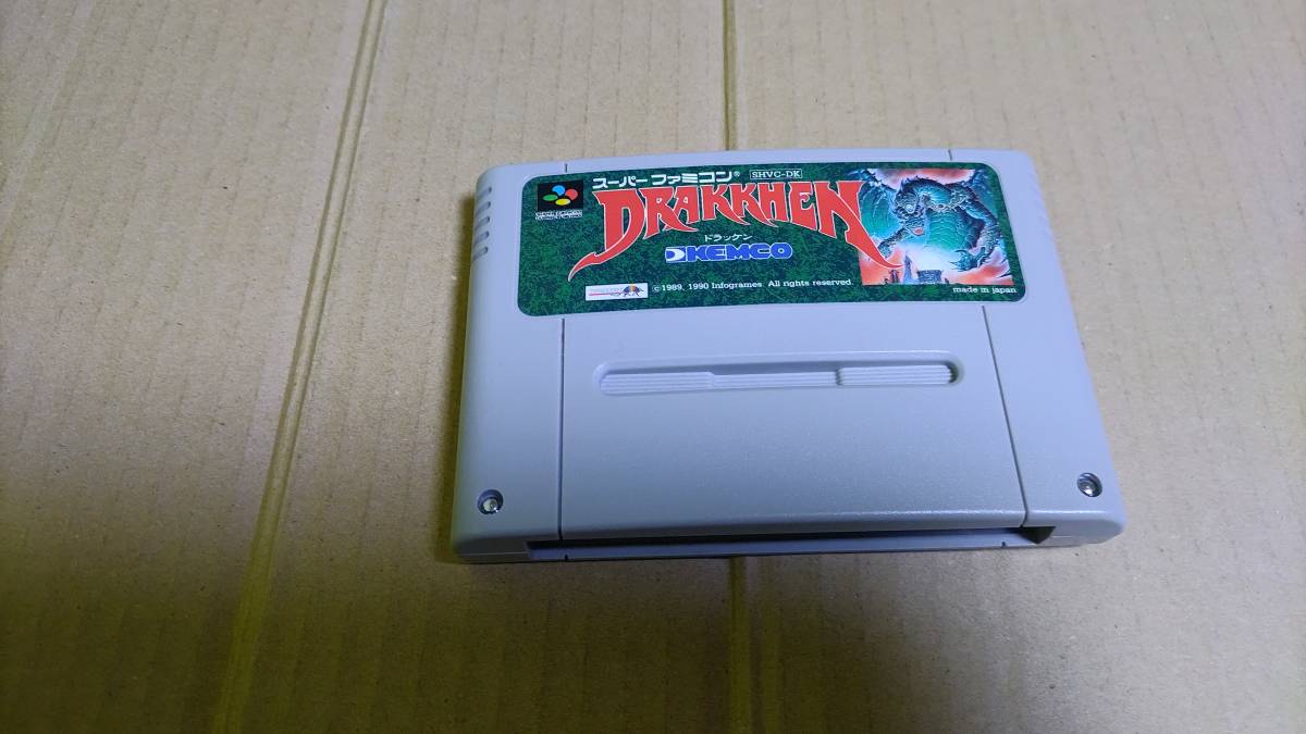 Yahoo!オークション -「スーパーファミコン ドラッケン Yahoo!オークション -「スーパーファミコン ドラッケン