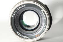 ★極上美品★ Contax コンタックス Carl Zeiss Planar 45mm F2 T*+Contax TLA140 ★清潔感溢れる綺麗な外観! クリアな光学系! 完動品!_画像9