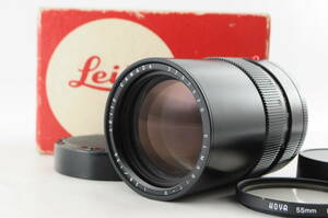 ★極上美品★ Leica ライカ ELMARIT-R 135mm F2.8 3カム 元箱 付属品 ★清潔感溢れる綺麗な外観! 完動品! 細かく動作確認済み!