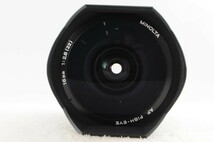 ★希少・極上美品★ MINOLTA ミノルタ AF FISH-EYE 16mm F2.8 ★清潔感溢れる綺麗な外観! クモリ・キズ・スレなし! 完動品!_画像8