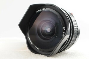 ★希少・極上美品★ MINOLTA ミノルタ AF FISH-EYE 16mm F2.8 ★清潔感溢れる綺麗な外観! クモリ・キズ・スレなし! 完動品!