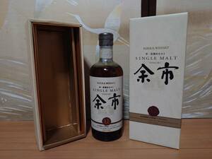 ●送料無料● 余市 旧 12年 単一 蒸溜所 モルト 箱 ニッカ ウイスキー 700 未開栓 検索 ザ 10 15 17 20 21 25 竹鶴 ラベル ボトル 余市