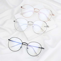 メガネ ブルーライトカット メタルフレーム 選べる3カラー 韓国ファッション レディース メンズ フレーム お洒落 かわいい おしゃれ _画像6
