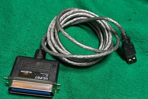 【中古・送料無料】UC-PGT ELECOM USB to パラレルプリンタケーブル 1.8m