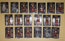 新品 BE@RBRICK Happyくじ Ironman THE INFINITE SAGA アイアンマン No.1～19 ベアブリック Marvel メディコムトイ_画像1