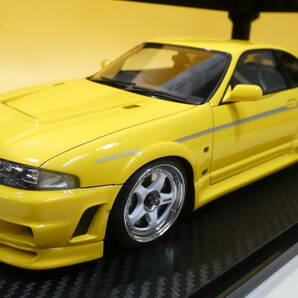 【ミニカー】イグニッションモデル 1/18 Nismo R33 GT-R 400R イエロー 日産 ニスモ 2252 ignition model【中古】J5 H2373の画像7