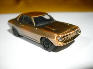 コナミ絶版名車コレクションD.C.！1/64 トヨタセリカ1600GT　ブロンズバージョン　ダイキャストミニカー　商品説明全文必読　異次元航法堂