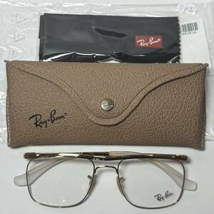 Ray-Ban レイバン 正規新品 イタリア製 メガネ 純正ケース・クロス付 OLYMPIAN IX RX6519 2500 ツーブリッジ ダブルブリッジ 米国ブランド