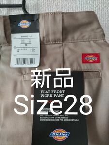 新品　タグ付き　ディッキーズ Dickies チノパン パンツ ワークパンツ　ベージュ サイズ28