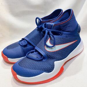 ♪NIKE ZOOM HYPERREV 2016EP/スニーカー/青/820227/美品