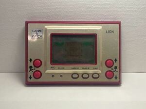 Nintendo LN-08 ライオンGAME&WATCH （ゲームウォッチ）ゴールドシリーズ 本体のみ