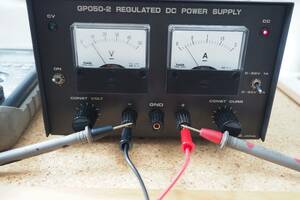 高砂製作所　安定化直流電源　　GP 050-2 Regulated DC Power Supply 
