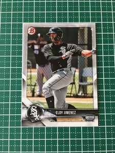 即決のみ！★TOPPS MLB 2018 BOWMAN DRAFT BASEBALL BD-168 ELOY JIMENEZ【CHICAGO WHITE SOX】ベースカード 18★