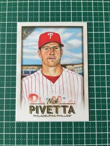 即決のみ！★TOPPS MLB 2018 GALLERY BASEBALL #74 NICK PIVETTA【PHILADELPHIA PHILLIES】ベースカード 18★同梱発送可能！