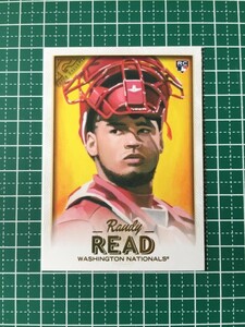 即決のみ！★TOPPS MLB 2018 GALLERY BASEBALL #122 RAUDY READ【WASHINGTON NATIONALS】ベースカード ルーキー RC 18★同梱発送可能！