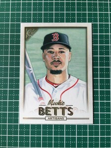 即決のみ！★TOPPS MLB 2018 GALLERY BASEBALL #160 MOOKIE BETTS【BOSTON RED SOX】ベースカード SP 18★同梱発送可能！