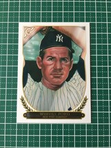 即決のみ！★TOPPS MLB 2018 GALLERY BASEBALL HOF-24 WHITEY FORD【NEW YORK YANKEES】インサートカード 18★同梱発送可能！_画像1