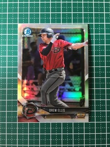 即決のみ！★TOPPS MLB 2018 BOWMAN DRAFT BASEBALL BDC-21 DREW ELLIS【ARIZONA DIAMONDBACKS】ベースカード クローム リフラクター 18★