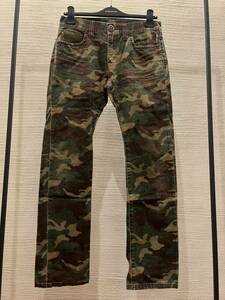 00s archive LED RECHWE denim camouflage デニム ジーンズ vintage y2k 90s l.g.b. ifsixwasnine 14th addiction goa kmrii super rare