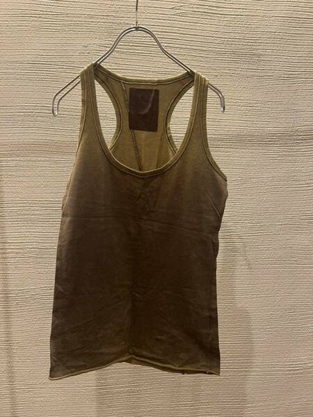 00s archive goa layered Tank top y2k タンクトップ アーカイブ　super rare ifsixwasnine kmrii 14th addiction l.g.b. share spirit