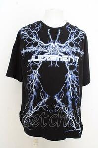 【SALE】AGEM/9 Tシャツ.ライジングプリント /ブラック/F O-23-08-09-041-AG-ts-YM-ZT425