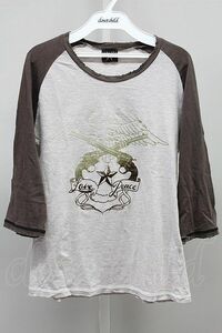 【SALE】roar Tシャツ.Ｌove peace プリント /-/2 T-21-08-05-004-ro-ts-KN-ZT153