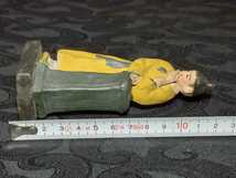 戦前 朝鮮風俗人形 土人形 12.5cm / 郷土玩具 韓国人形 民芸 古玩 置物 朝鮮土人形_画像7