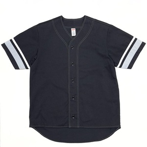 15AW SUPREME シュプリーム Twill Baseball Shirt ツイルベースボールシャツ / Sサイズ / ブラック 黒 / ベースボールジャージー 15FW 半袖