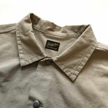 TENDERLOIN テンダーロイン T-WORK SHT ワッペン バック ロゴ 刺繍 ワークシャツ size:L /長袖シャツ ORIGINALS オリジナル トップス_画像4