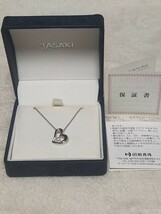 美品保管品 田崎真珠 タサキ ベビーパール ネックレス silver 3.5mm_画像1