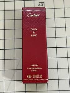Cartier(カルティエ) レ　ズール　ヴォワイヤジユーズウード&ピンクパルファム　サンプル香水