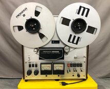 Y0641　ジャンク品　オーディオ機器　オープンリールデッキ　Pioneer　パイオニア　RT-1011H_画像2