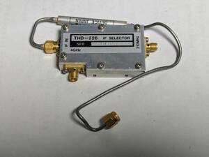 マイクロ波部品 ADVANTEST THD226 IF SELECTOR 中古