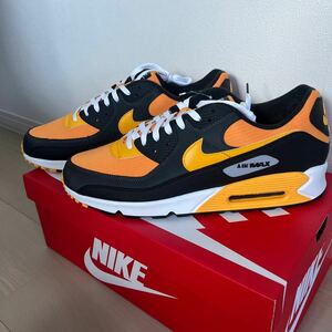 新品！未着用！33cm！NIKE AIR MAX 90 KUMQUAT UNIVERSITY GOLD-ANTHRACITE ナイキ エアマックス 90 カムクアット ユニバーシティ ゴールド