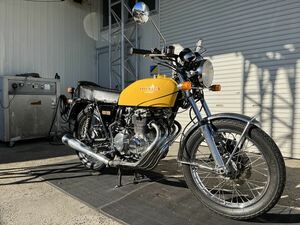 CB400F 408cc 黄49703 逆車 エンジン実働!吹け上がり良好!程度良好!現状販売.CB400FOUR.ヨンフォア/輸入新規.国内未登録/愛知県豊橋市/570R