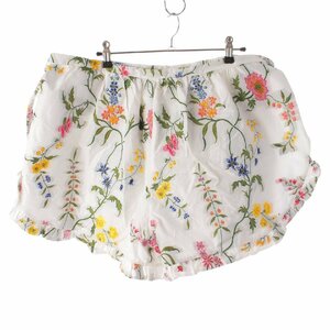 [ Christian Dior ]Christian Dior 23SS Petites Fleurs frill short pants 321P04A3711 white 36 [ used ]199888