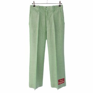 [ Gucci ]Gucci Logo label stretch flare pants slacks bottoms 624955 green 36 [ used ][ regular goods guarantee ]199684