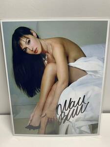 (F) モニカ・ベルッチ　サイン入り写真　証明書付き　女優　サイン　写真　現状品