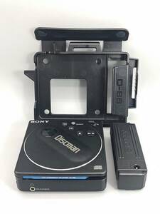 ◆ SONY Discman D-88 CDプレーヤー・ディスクマン ◆ 現状品ケース付き ★ 通電確認 ★