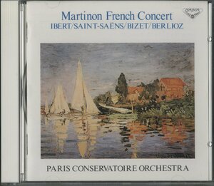 CD/ マルティノン、パリ音楽院管弦楽団 / フランス音楽コンサート / 国内盤 223E-1159 40109