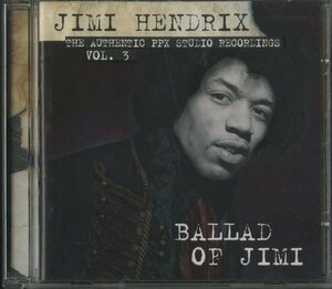 CD/ JIMI HENDRIX / BALLAD OF JIMI / ジミ・ヘンドリックス / 輸入盤 SPV085-44682 40119M