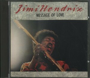 CD/ JIMI HENDRIX / MESSAGE OF LOVE / ジミ・ヘンドリックス / 輸入盤 PYCD043 40119M